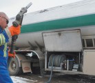 Fuel driver Rob Smith with Rack Petroleum of Biggar, Sask., prepares to deliver diesel to farms and service stations across the province April 12. | William DeKay photo