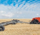 Pillar Lasers Inc. has designed and tested a heavy harrow with a new hitch design that should make transportation safer. | Pillar Lasers photo