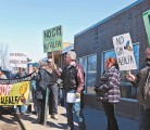 Opponents of biotechnology, such as these recently protesting against GM alfalfa, continually ignore the proven benefits of modern agriculture, says CropLife Canada president Lorne Hepworth. | File photo