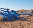 The Lemken line of high-speed disc harrows include the Rubin for deep heavy cultivation and the Heliodor for shallow work. Both are designed to run at nine m.p.h. or faster. | Rubin photo