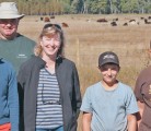 Charlotte, Rick, Johanna, Alexander and Nicholas Wasylik enjoy nature and bird watching and view their Alberta organic farm as a venue for learning. | Mary MacArthur photo