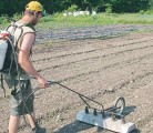 Every tool and production practice on Les Jardins de la Grelinette is geared to its 30-inch-wide raised beds. | Les Jardins de la Grelinette photo