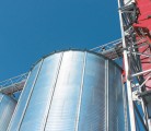 The car loading facility at Torch River Rail in Choiceland, Sask., includes storage of 56,000 bushels, nearly double the short-line company’s existing capacity. | Brian Cross photo