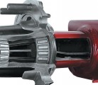 The TireMaxx wheel cutout shows the central axle inflation system. | Hendrickson photo
