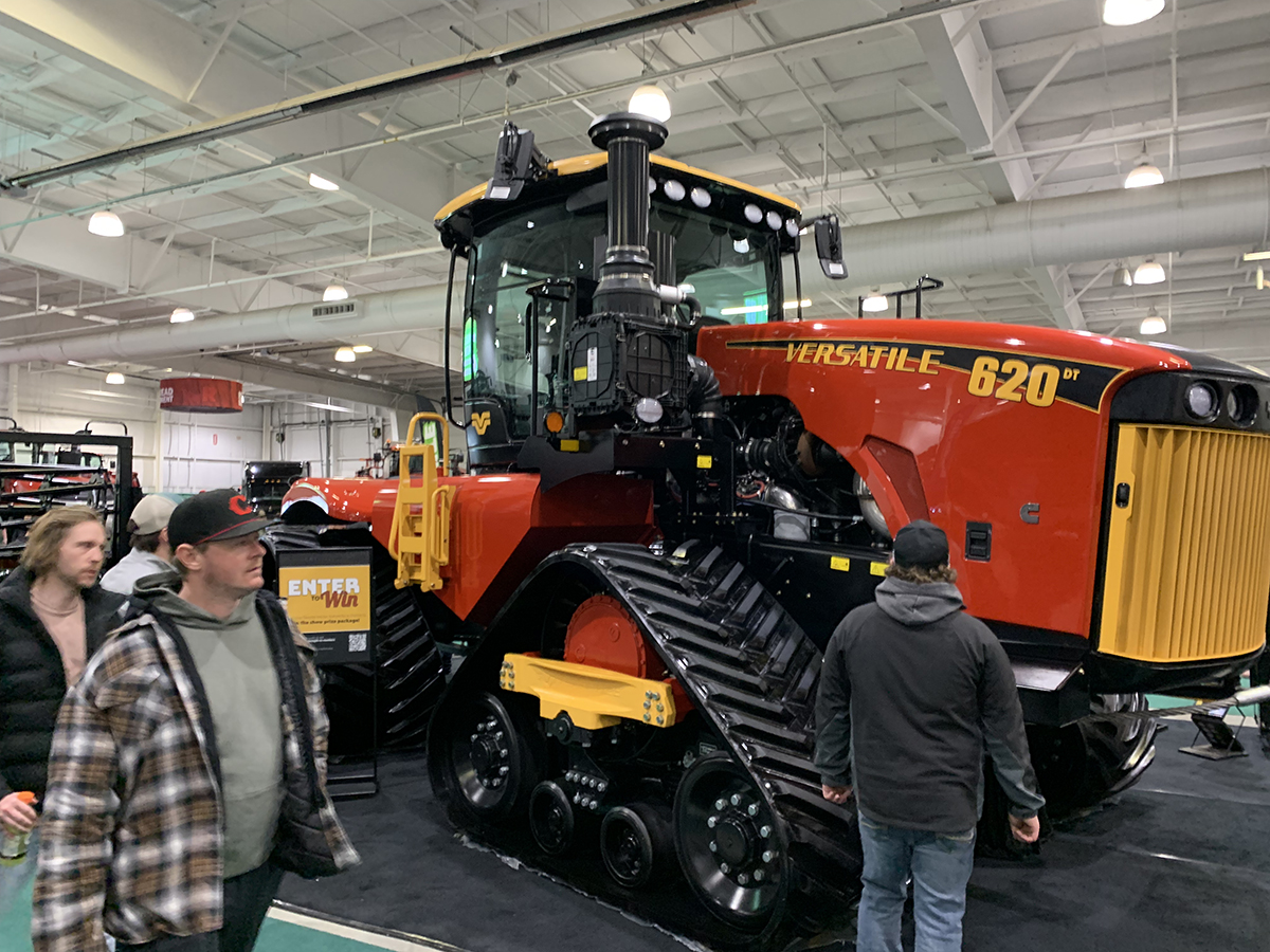 Crop Production Show machinery